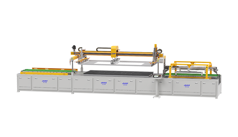 Fotovoltaïsche automotive glasdrukmachine